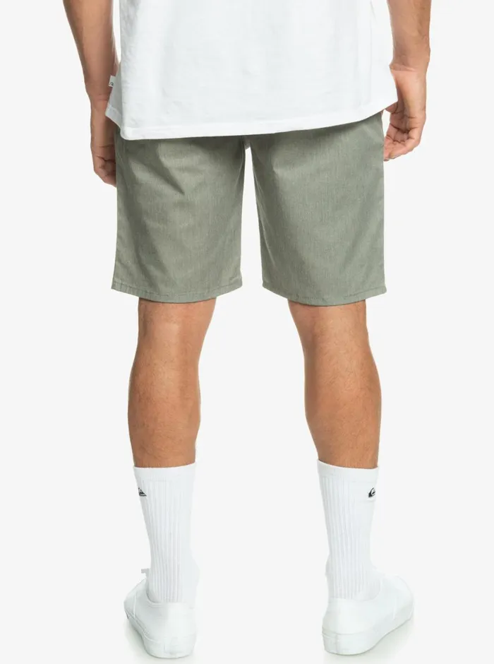Quiksilver Everyday Union Stretch Chino 20034 Shorts Light Grey Heather Mens Shorts and Amphibians Quiksilver Everyday Union Stretch Chino 20034 Shorts Light Grey Heather Mens Shorts and Amphibians