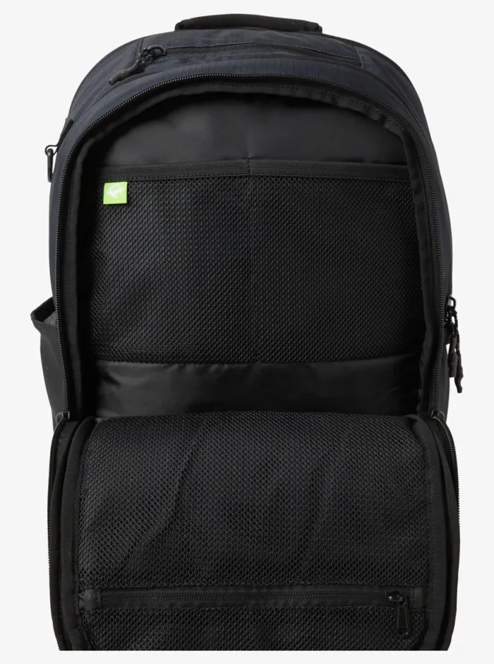 Quiksilver Freeday 28L Backpack Black Mens Backpacks and Bags Quiksilver Freeday 28L Backpack Black Mens Backpacks and Bags