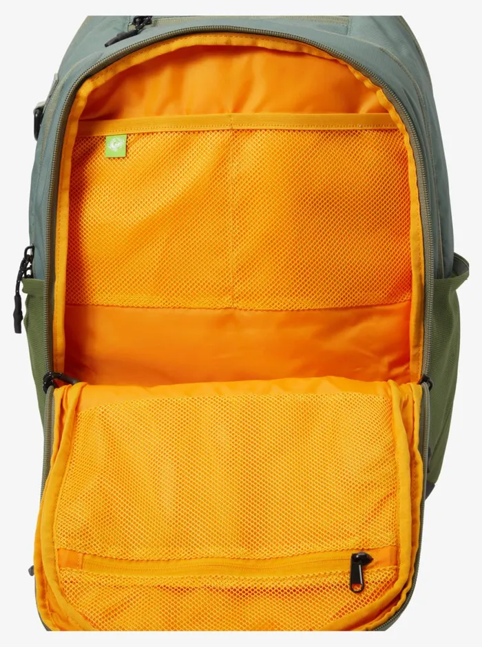 Quiksilver Freeday 28L Backpack Black Mens Backpacks and Bags Quiksilver Freeday 28L Backpack Black Mens Backpacks and Bags