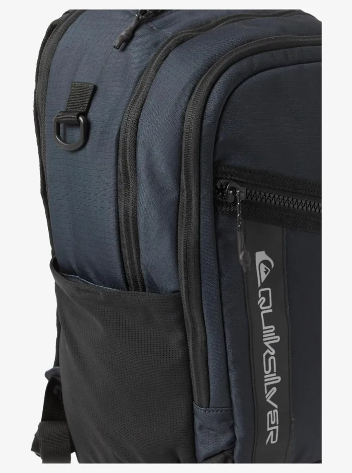Quiksilver Freeday 28L Backpack Black Mens Backpacks and Bags Quiksilver Freeday 28L Backpack Black Mens Backpacks and Bags