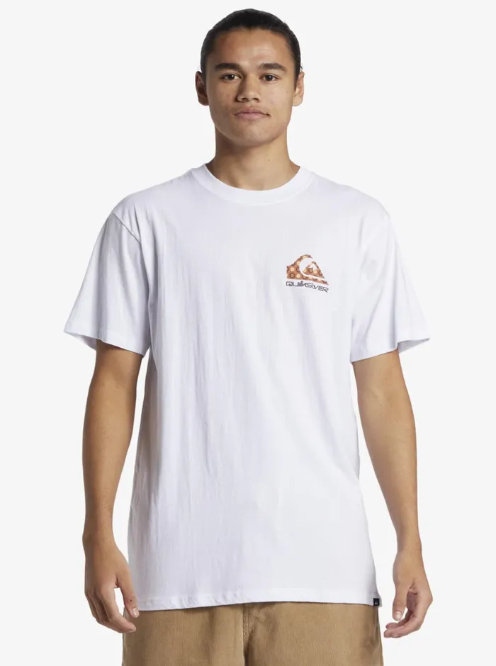 Quiksilver Funky Filler TShirt White Mens Tees Quiksilver Funky Filler TShirt White Mens Tees