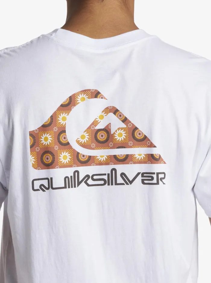 Quiksilver Funky Filler TShirt White Mens Tees Quiksilver Funky Filler TShirt White Mens Tees