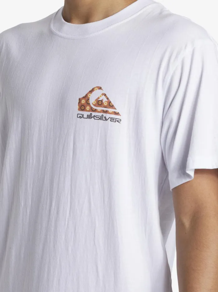 Quiksilver Funky Filler TShirt White Mens Tees Quiksilver Funky Filler TShirt White Mens Tees