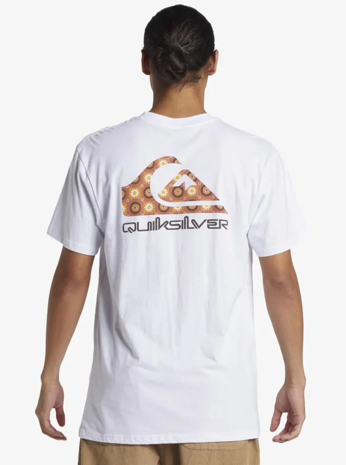 Quiksilver Funky Filler TShirt White Mens Tees Quiksilver Funky Filler TShirt White Mens Tees
