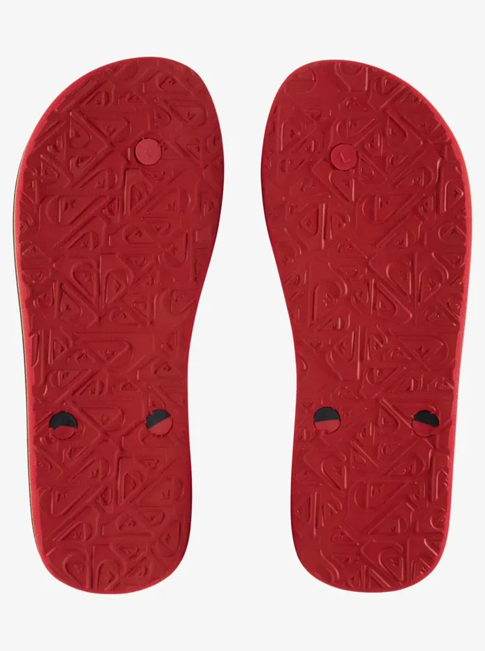 Quiksilver Haleiwa Core FlipFlops Black 3 Mens Sandals Quiksilver Haleiwa Core FlipFlops Black 3 Mens Sandals