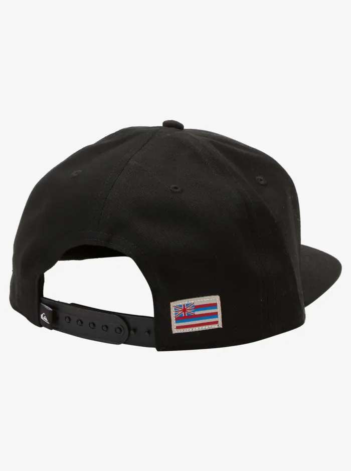 Quiksilver Hawaii Rooted Snapback Hat Black Mens Hats Quiksilver Hawaii Rooted Snapback Hat Black Mens Hats