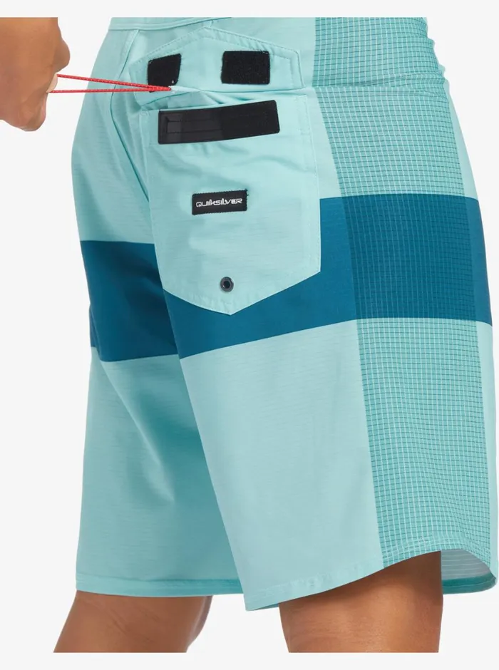 Quiksilver Highline Arch 19034 Boardshorts Angel Blue Mens Shorts and Amphibians Quiksilver Highline Arch 19034 Boardshorts Angel Blue Mens Shorts and Amphibians