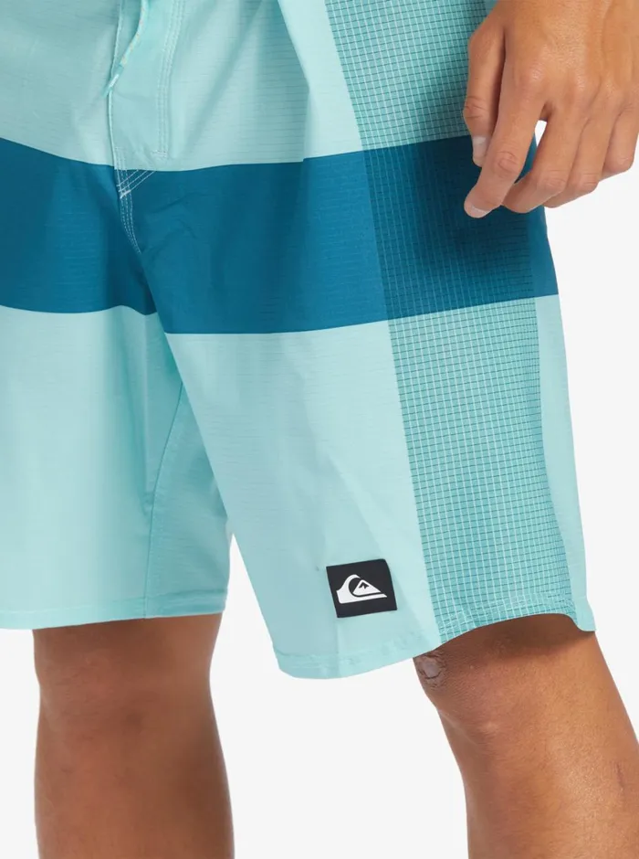 Quiksilver Highline Arch 19034 Boardshorts Angel Blue Mens Shorts and Amphibians Quiksilver Highline Arch 19034 Boardshorts Angel Blue Mens Shorts and Amphibians
