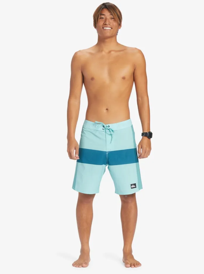 Quiksilver Highline Arch 19034 Boardshorts Angel Blue Mens Shorts and Amphibians Quiksilver Highline Arch 19034 Boardshorts Angel Blue Mens Shorts and Amphibians