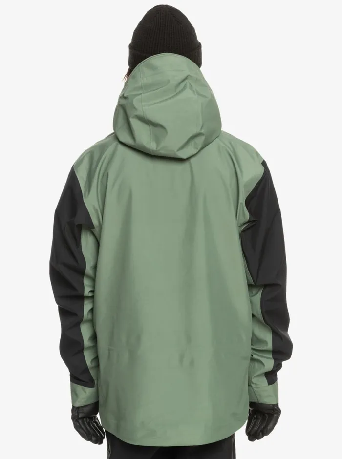 Quiksilver Highline Pro Sammy Carlson 3L GORETEX Technical Snow Jacket Laurel Wreath Mens Snow Jackets Quiksilver Highline Pro Sammy Carlson 3L GORETEX Technical Snow Jacket Laurel Wreath Mens Snow Jackets