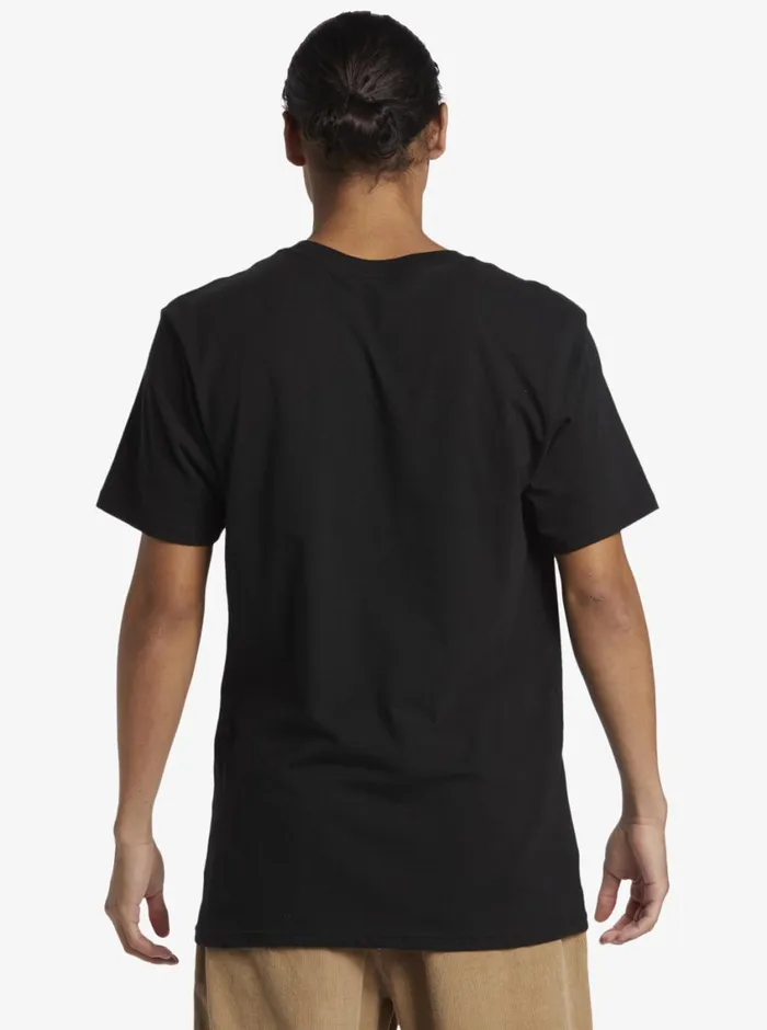 Quiksilver Holidaaayz TShirt Black Mens Tees Quiksilver Holidaaayz TShirt Black Mens Tees