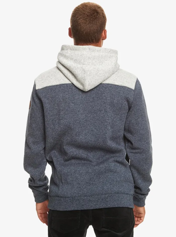 Quiksilver Keller ZipUp Hoodie Navy Blazer Heather Mens Sweatshirts and Hoodies Quiksilver Keller ZipUp Hoodie Navy Blazer Heather Mens Sweatshirts and Hoodies