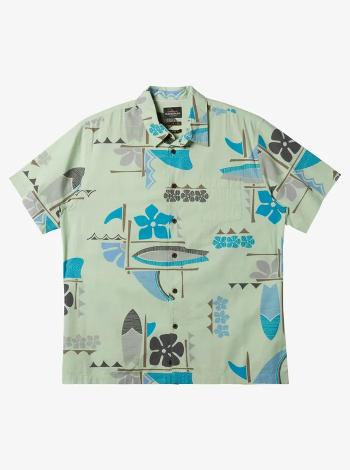 Quiksilver Legends Woven Shirt Seacrest Legends Woven MensWaterman Shirts and Polos