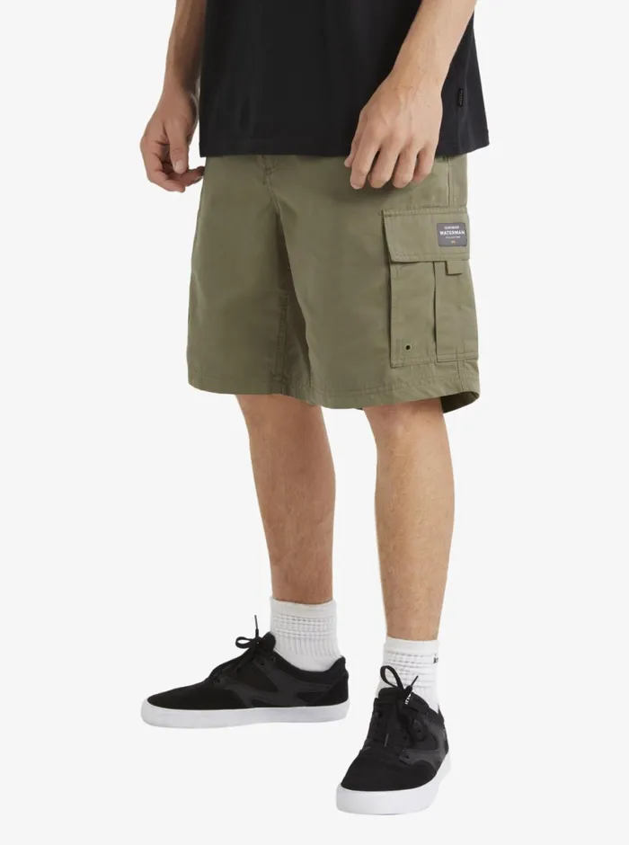 Quiksilver Maldive Atoll Cargo 20034 Shorts Dusty Olive MensWaterman Shorts and Amphibians Quiksilver Maldive Atoll Cargo 20034 Shorts Dusty Olive MensWaterman Shorts and Amphibians
