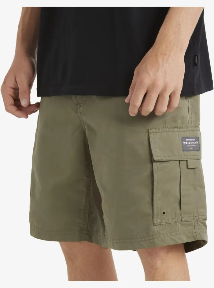 Quiksilver Maldive Atoll Cargo 20034 Shorts Dusty Olive MensWaterman Shorts and Amphibians Quiksilver Maldive Atoll Cargo 20034 Shorts Dusty Olive MensWaterman Shorts and Amphibians