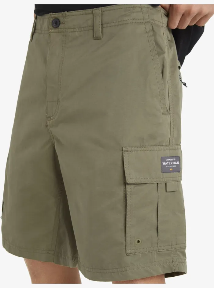 Quiksilver Maldive Atoll Cargo 20034 Shorts Dusty Olive MensWaterman Shorts and Amphibians Quiksilver Maldive Atoll Cargo 20034 Shorts Dusty Olive MensWaterman Shorts and Amphibians