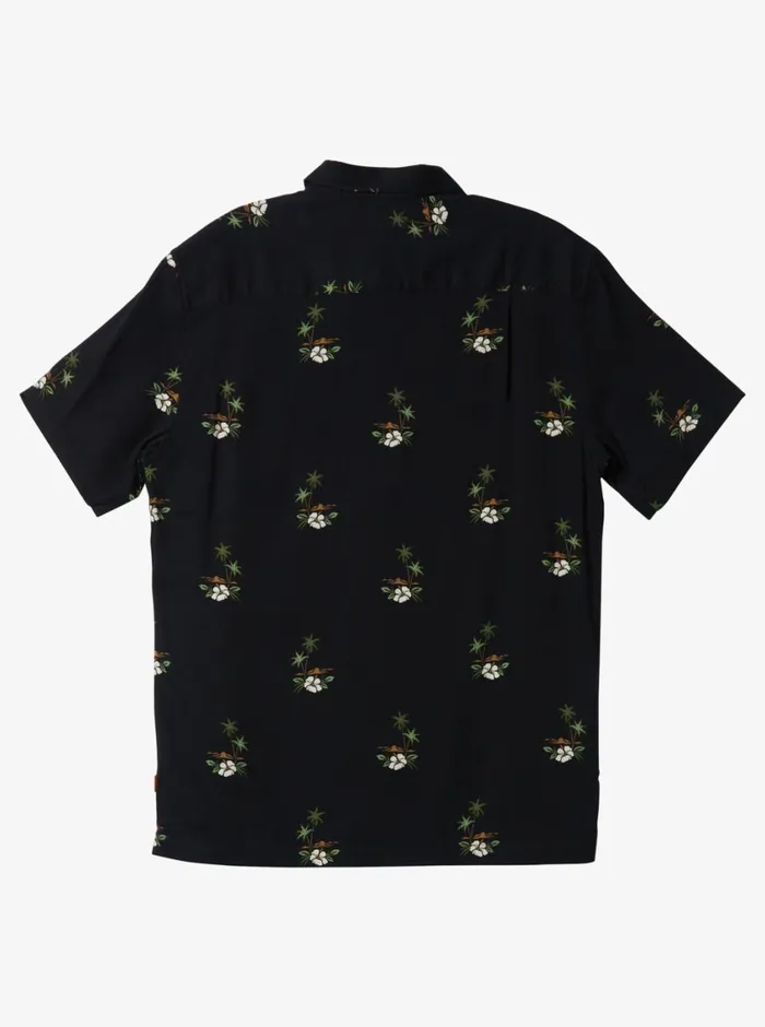Quiksilver Micronesia Woven Shirt Micronesia Dusk Black MensWaterman Shirts and Polos Quiksilver Micronesia Woven Shirt Micronesia Dusk Black MensWaterman Shirts and Polos