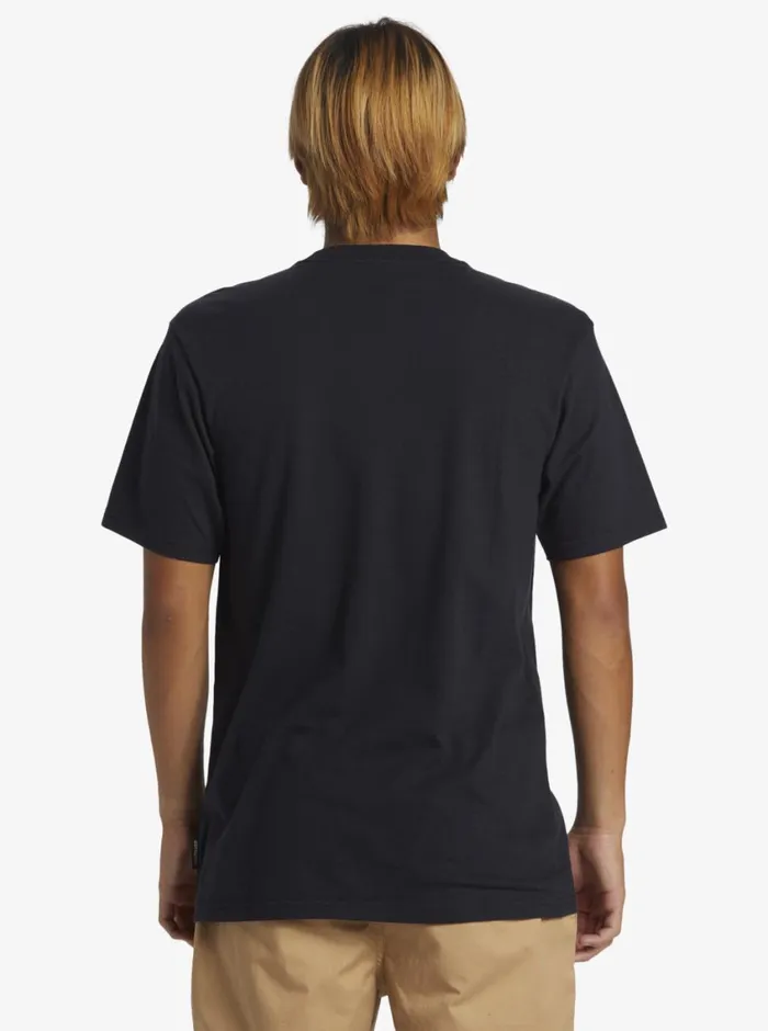 Quiksilver Mikey Logo DNA TShirt Black Mens Tees Quiksilver Mikey Logo DNA TShirt Black Mens Tees