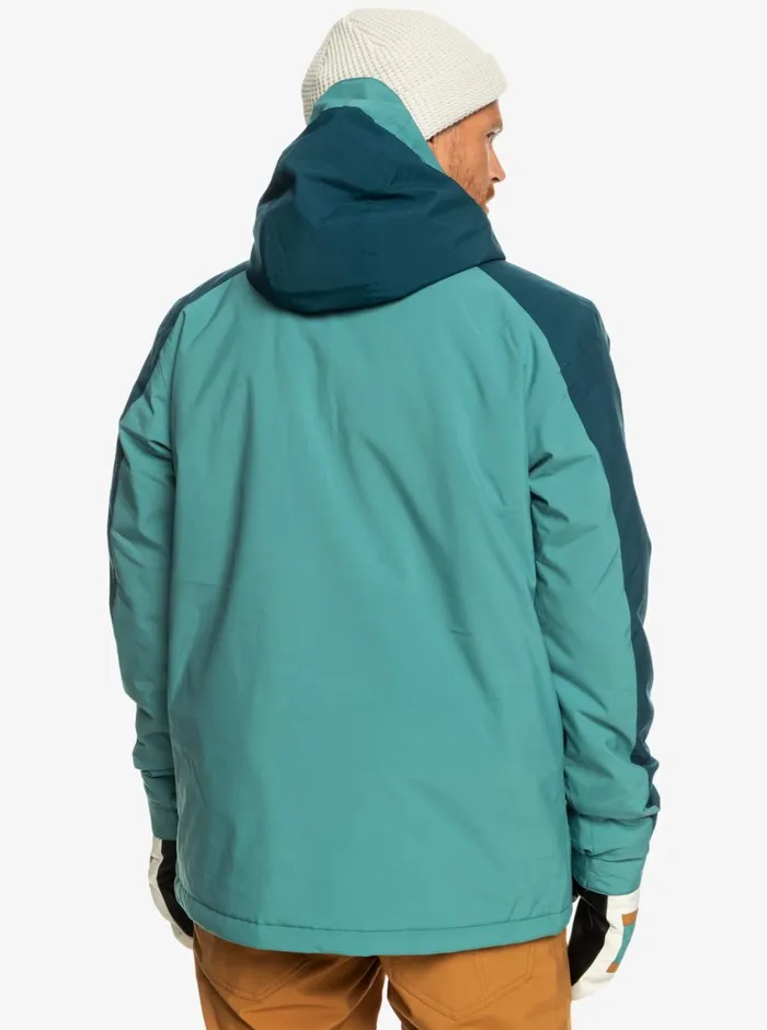 Quiksilver Mission Technical Snow Jacket Brittany Blue Mens Snow Jackets Quiksilver Mission Technical Snow Jacket Brittany Blue Mens Snow Jackets