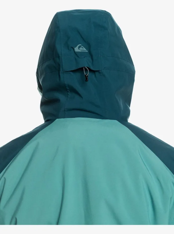Quiksilver Mission Technical Snow Jacket Brittany Blue Mens Snow Jackets Quiksilver Mission Technical Snow Jacket Brittany Blue Mens Snow Jackets
