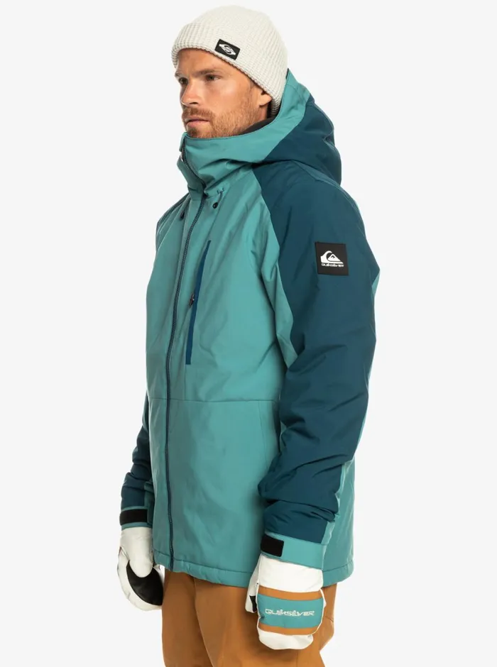 Quiksilver Mission Technical Snow Jacket Brittany Blue Mens Snow Jackets Quiksilver Mission Technical Snow Jacket Brittany Blue Mens Snow Jackets