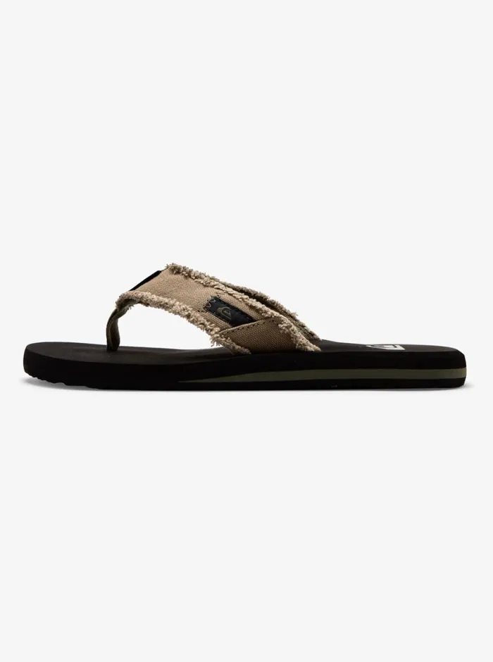 Quiksilver Monkey Abyss Sandals Greenblackbrown Mens Sandals Quiksilver Monkey Abyss Sandals Greenblackbrown Mens Sandals