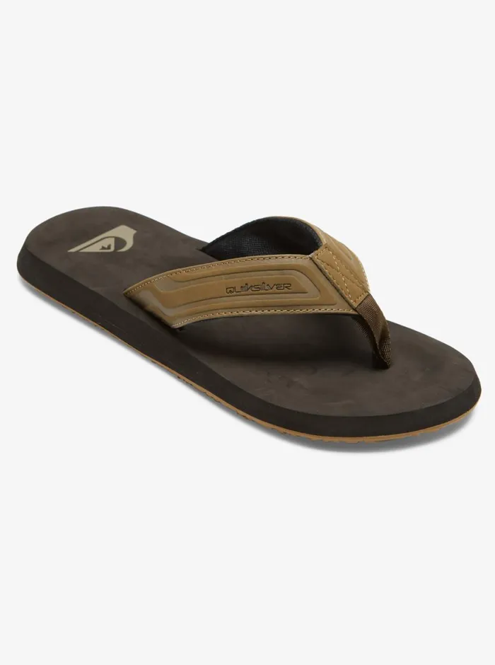Quiksilver Monkey Wrench Core Sandals Tan 1 Mens Sandals