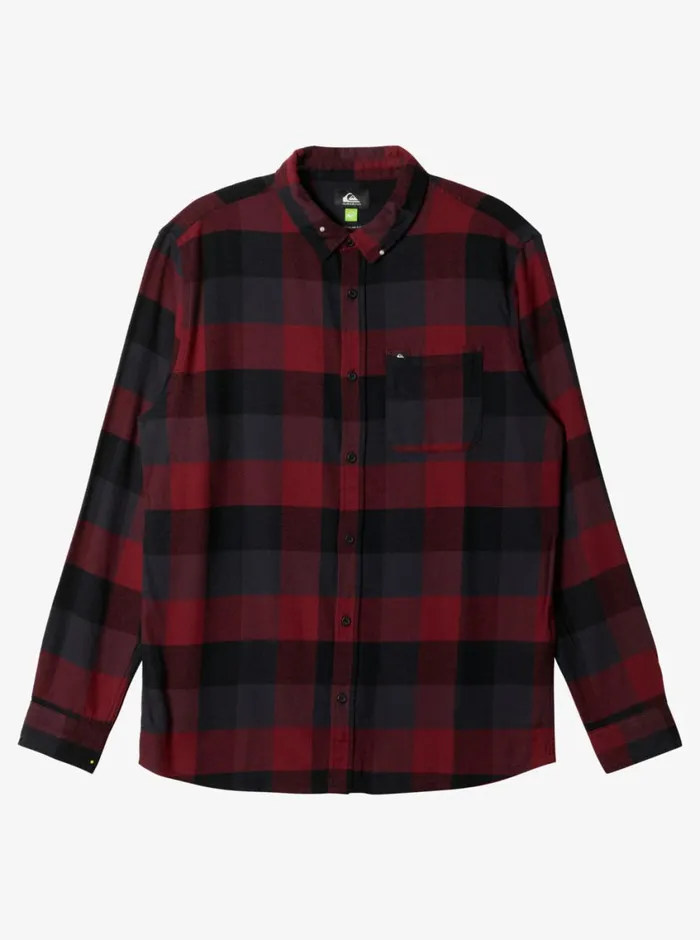 Quiksilver Motherfly Long Sleeve Shirt Black Motherfly Mens Shirts and Polos