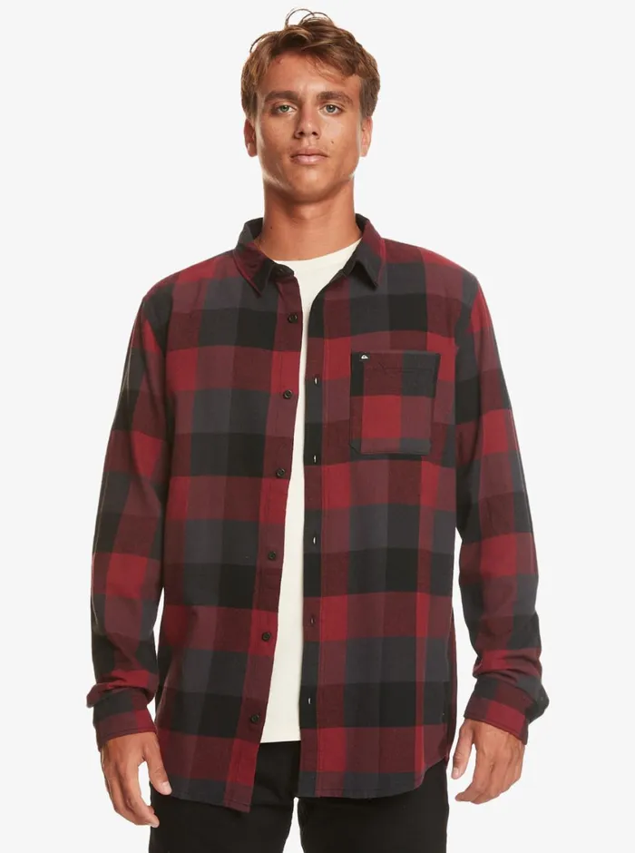 Quiksilver Motherfly Long Sleeve Shirt Black Motherfly Mens Shirts and Polos Quiksilver Motherfly Long Sleeve Shirt Black Motherfly Mens Shirts and Polos