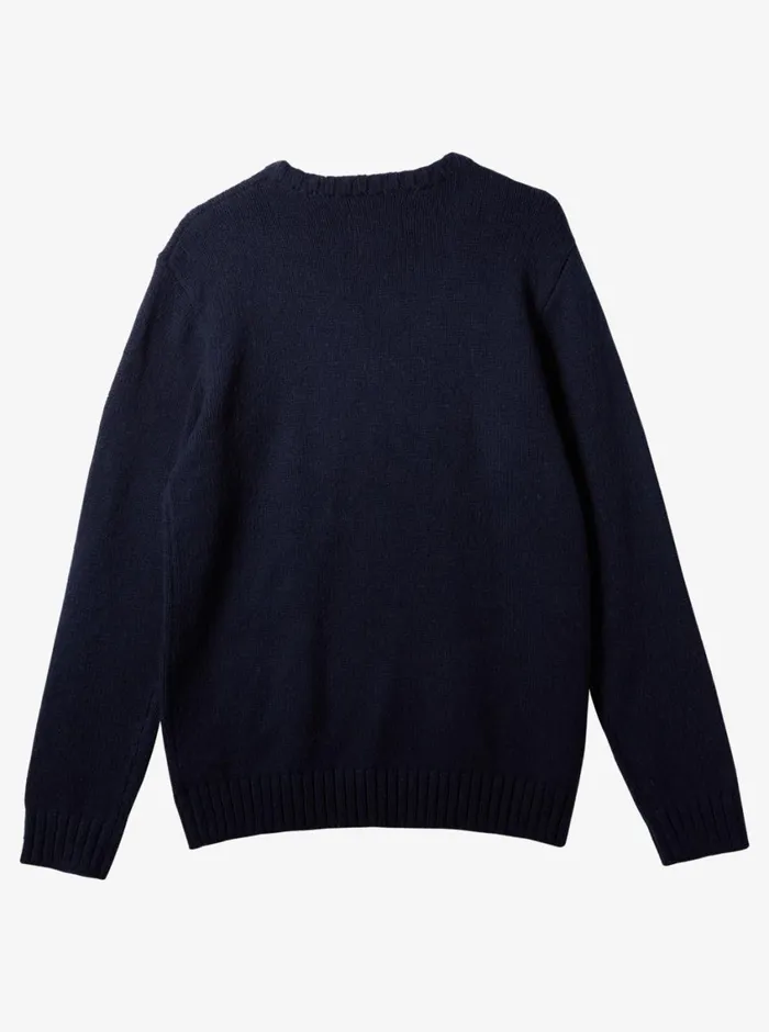 Quiksilver Neppy Sweater Navy Blazer Mens Sweatshirts and Hoodies Quiksilver Neppy Sweater Navy Blazer Mens Sweatshirts and Hoodies