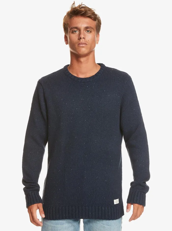 Quiksilver Neppy Sweater Navy Blazer Mens Sweatshirts and Hoodies Quiksilver Neppy Sweater Navy Blazer Mens Sweatshirts and Hoodies