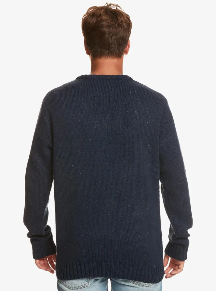 Quiksilver Neppy Sweater Navy Blazer Mens Sweatshirts and Hoodies Quiksilver Neppy Sweater Navy Blazer Mens Sweatshirts and Hoodies