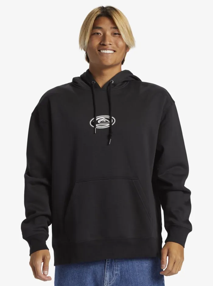 Quiksilver New Instinct Hood Crew Neck Sweatshirt Black Mens Sweatshirts and Hoodies Quiksilver New Instinct Hood Crew Neck Sweatshirt Black Mens Sweatshirts and Hoodies