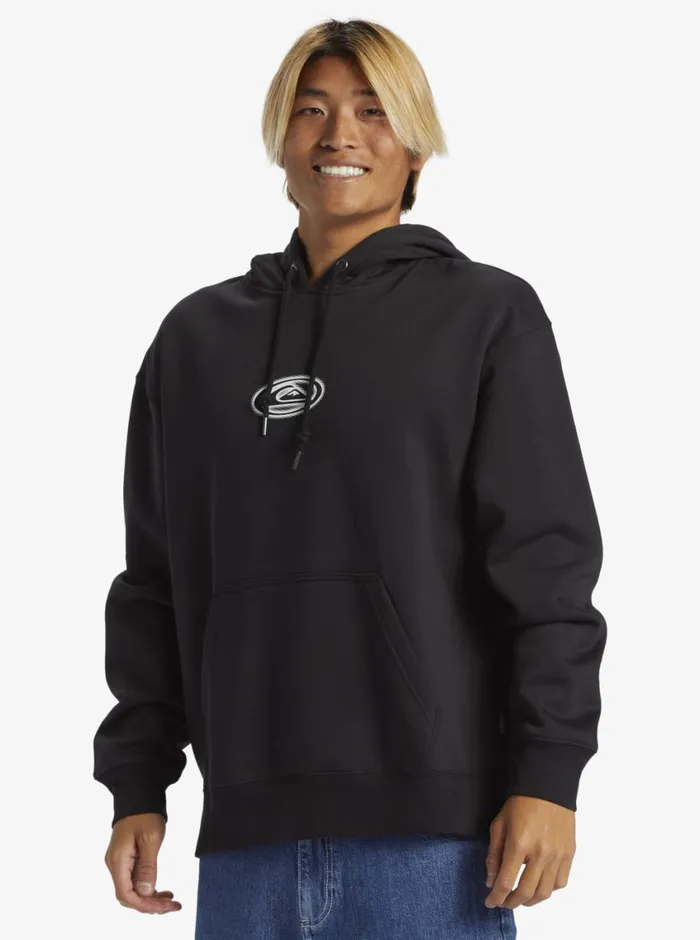 Quiksilver New Instinct Hood Crew Neck Sweatshirt Black Mens Sweatshirts and Hoodies Quiksilver New Instinct Hood Crew Neck Sweatshirt Black Mens Sweatshirts and Hoodies