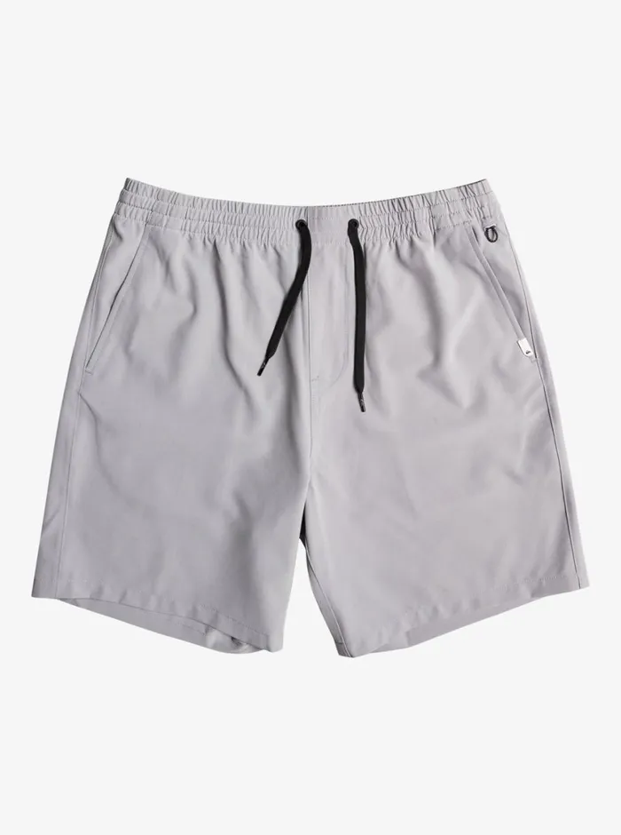Quiksilver Ocean Elastic Waist 18034 Amphibian Shorts Sleet Mens Shorts and Amphibians Quiksilver Ocean Elastic Waist 18034 Amphibian Shorts Sleet Mens Shorts and Amphibians