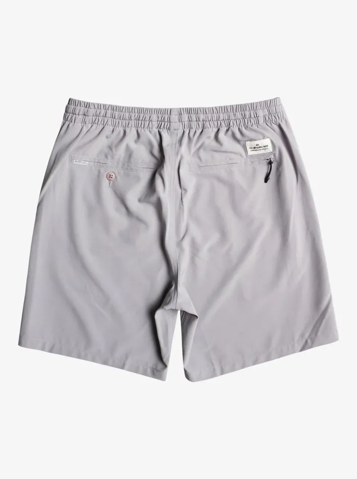 Quiksilver Ocean Elastic Waist 18034 Amphibian Shorts Sleet Mens Shorts and Amphibians Quiksilver Ocean Elastic Waist 18034 Amphibian Shorts Sleet Mens Shorts and Amphibians