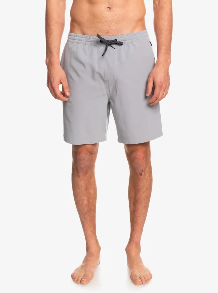 Quiksilver Ocean Elastic Waist 18034 Amphibian Shorts Sleet Mens Shorts and Amphibians Quiksilver Ocean Elastic Waist 18034 Amphibian Shorts Sleet Mens Shorts and Amphibians