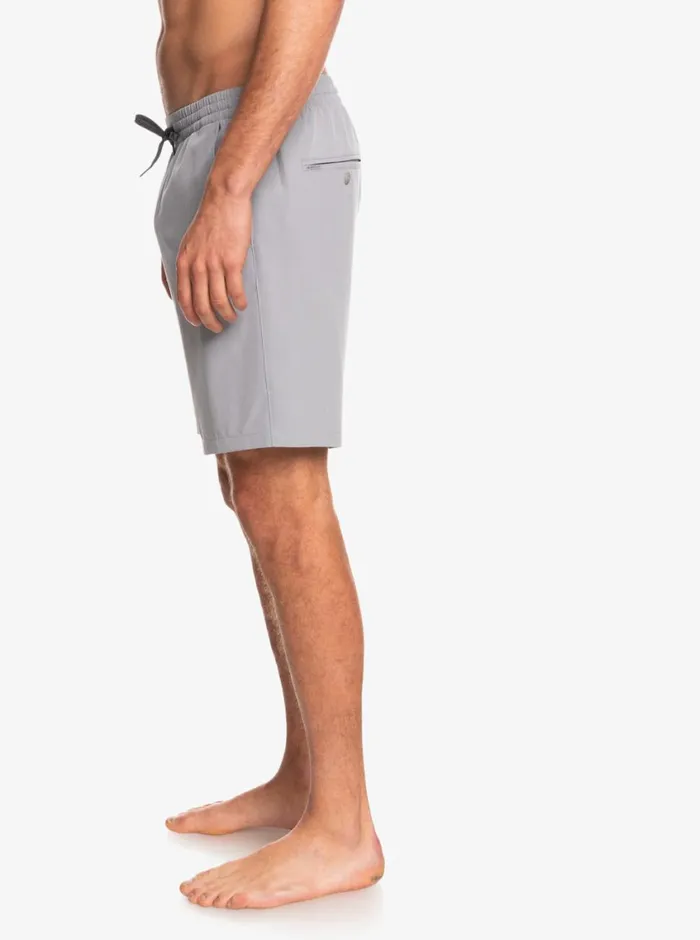 Quiksilver Ocean Elastic Waist 18034 Amphibian Shorts Sleet Mens Shorts and Amphibians Quiksilver Ocean Elastic Waist 18034 Amphibian Shorts Sleet Mens Shorts and Amphibians