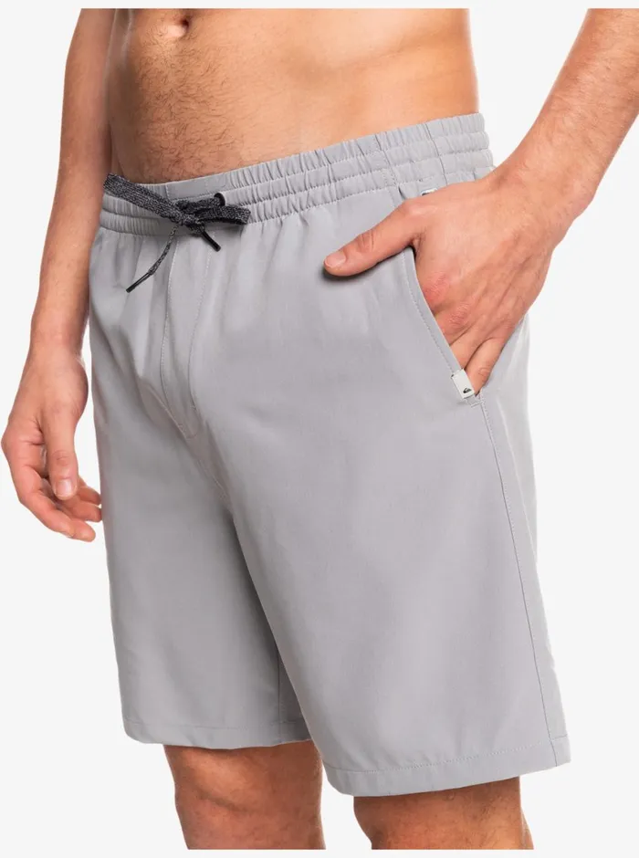 Quiksilver Ocean Elastic Waist 18034 Amphibian Shorts Sleet Mens Shorts and Amphibians Quiksilver Ocean Elastic Waist 18034 Amphibian Shorts Sleet Mens Shorts and Amphibians