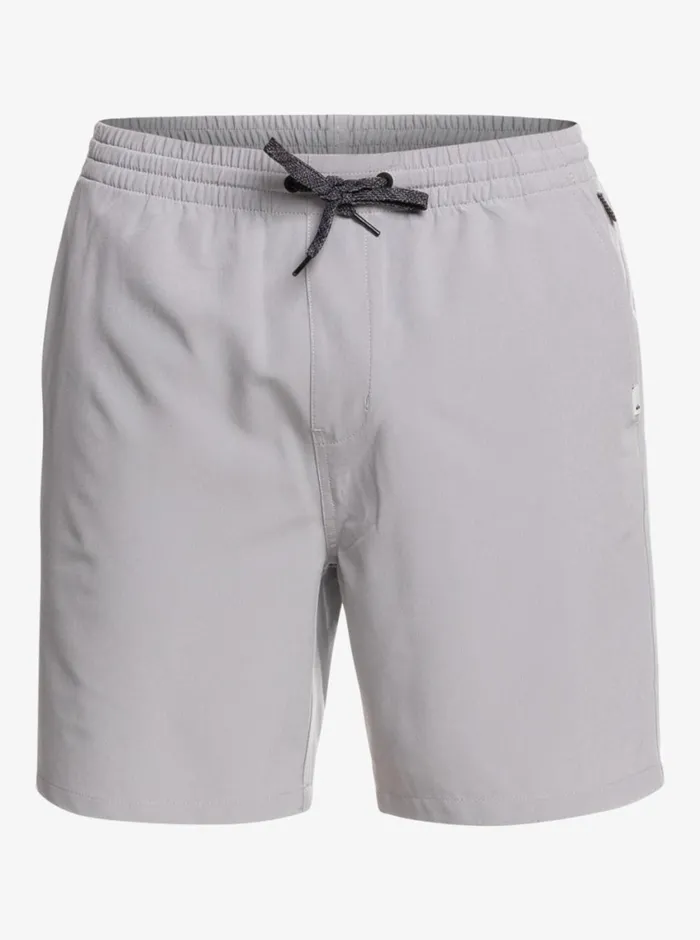 Quiksilver Ocean Elastic Waist 18034 Amphibian Shorts Sleet Mens Shorts and Amphibians Quiksilver Ocean Elastic Waist 18034 Amphibian Shorts Sleet Mens Shorts and Amphibians