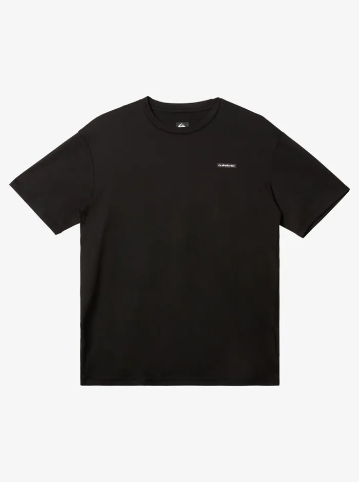 Quiksilver Omni Session UPF 50 Short Sleeve Surf Tee Black Mens Rashguards Quiksilver Omni Session UPF 50 Short Sleeve Surf Tee Black Mens Rashguards