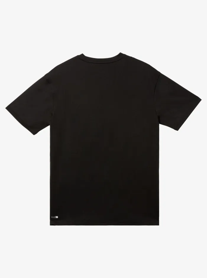 Quiksilver Omni Session UPF 50 Short Sleeve Surf Tee Black Mens Rashguards Quiksilver Omni Session UPF 50 Short Sleeve Surf Tee Black Mens Rashguards
