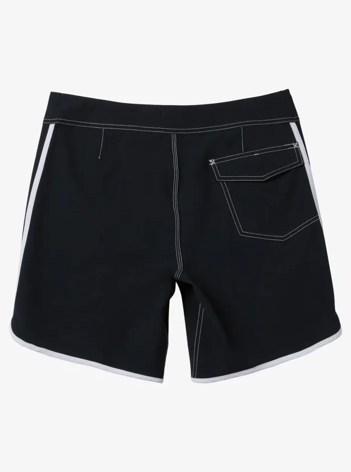 Quiksilver Original Scallop 18034 Boardshorts Black Mens Boardshorts Quiksilver Original Scallop 18034 Boardshorts Black Mens Boardshorts