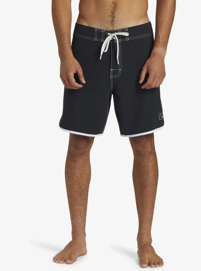 Quiksilver Original Scallop 18034 Boardshorts Black Mens Boardshorts Quiksilver Original Scallop 18034 Boardshorts Black Mens Boardshorts