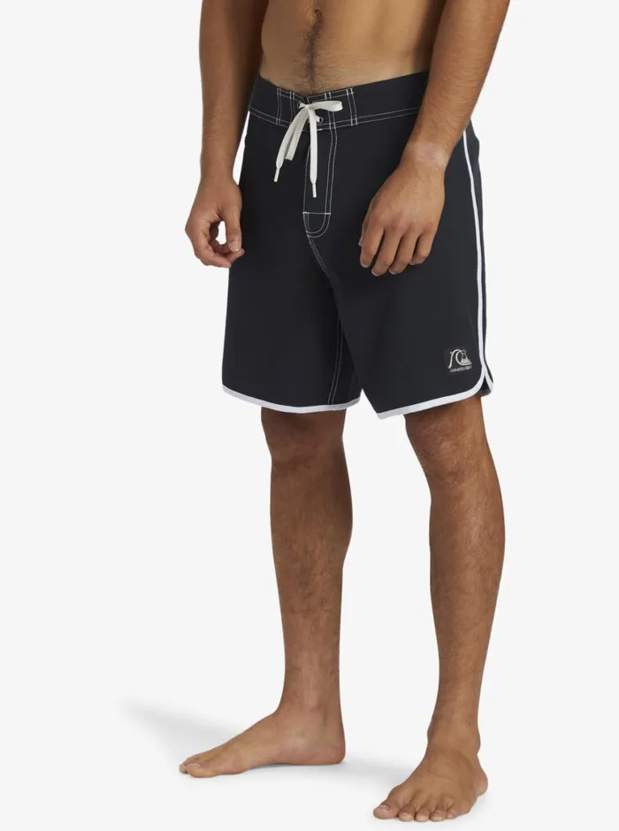 Quiksilver Original Scallop 18034 Boardshorts Black Mens Boardshorts Quiksilver Original Scallop 18034 Boardshorts Black Mens Boardshorts