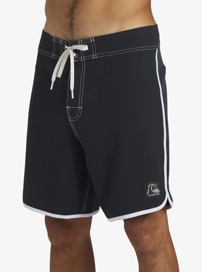 Quiksilver Original Scallop 18034 Boardshorts Black Mens Boardshorts Quiksilver Original Scallop 18034 Boardshorts Black Mens Boardshorts