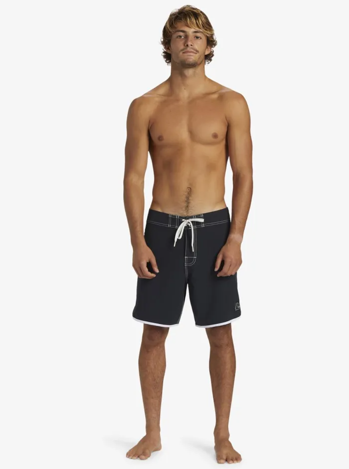 Quiksilver Original Scallop 18034 Boardshorts Black Mens Boardshorts Quiksilver Original Scallop 18034 Boardshorts Black Mens Boardshorts