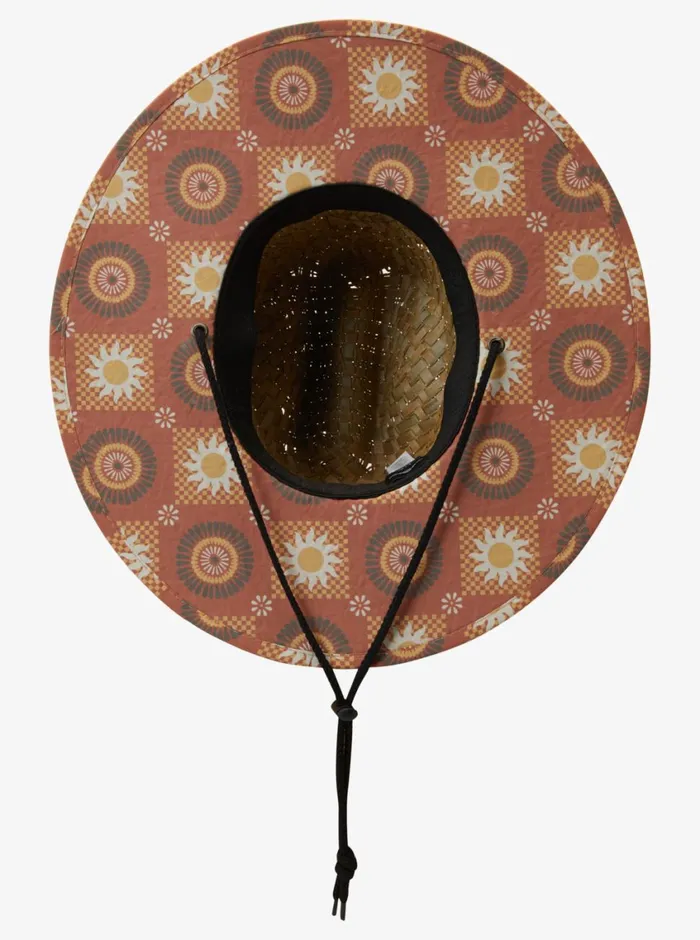 Quiksilver Outsider Straw Lifeguard Hat Baked Clay Mens Hats Quiksilver Outsider Straw Lifeguard Hat Baked Clay Mens Hats