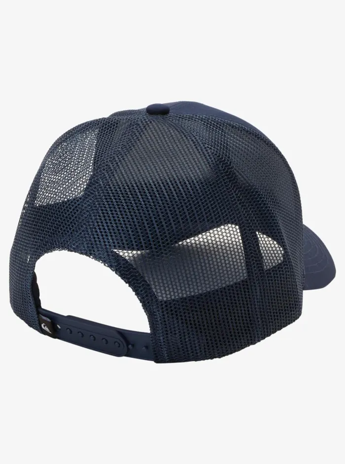 Quiksilver Reeled In Trucker Hat Navy Blazer Mens Hats Quiksilver Reeled In Trucker Hat Navy Blazer Mens Hats