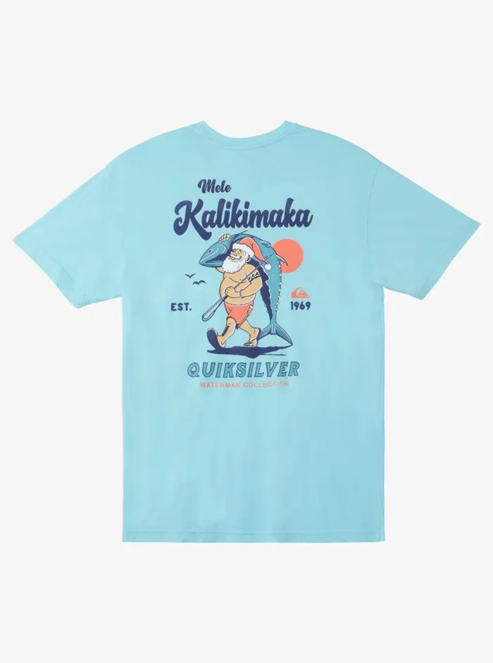 Quiksilver Santa QTShirt Gulf Stream MensWaterman Tees